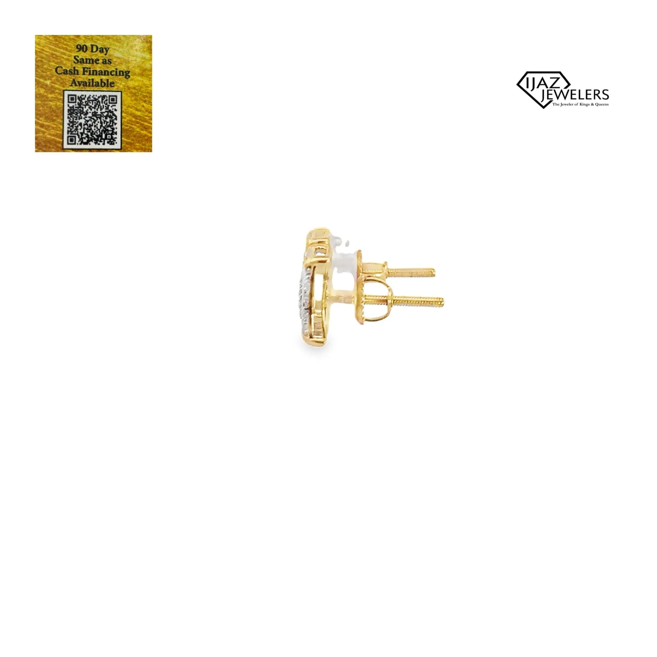 10K Gold 0.17 CTW Diamond Earrings