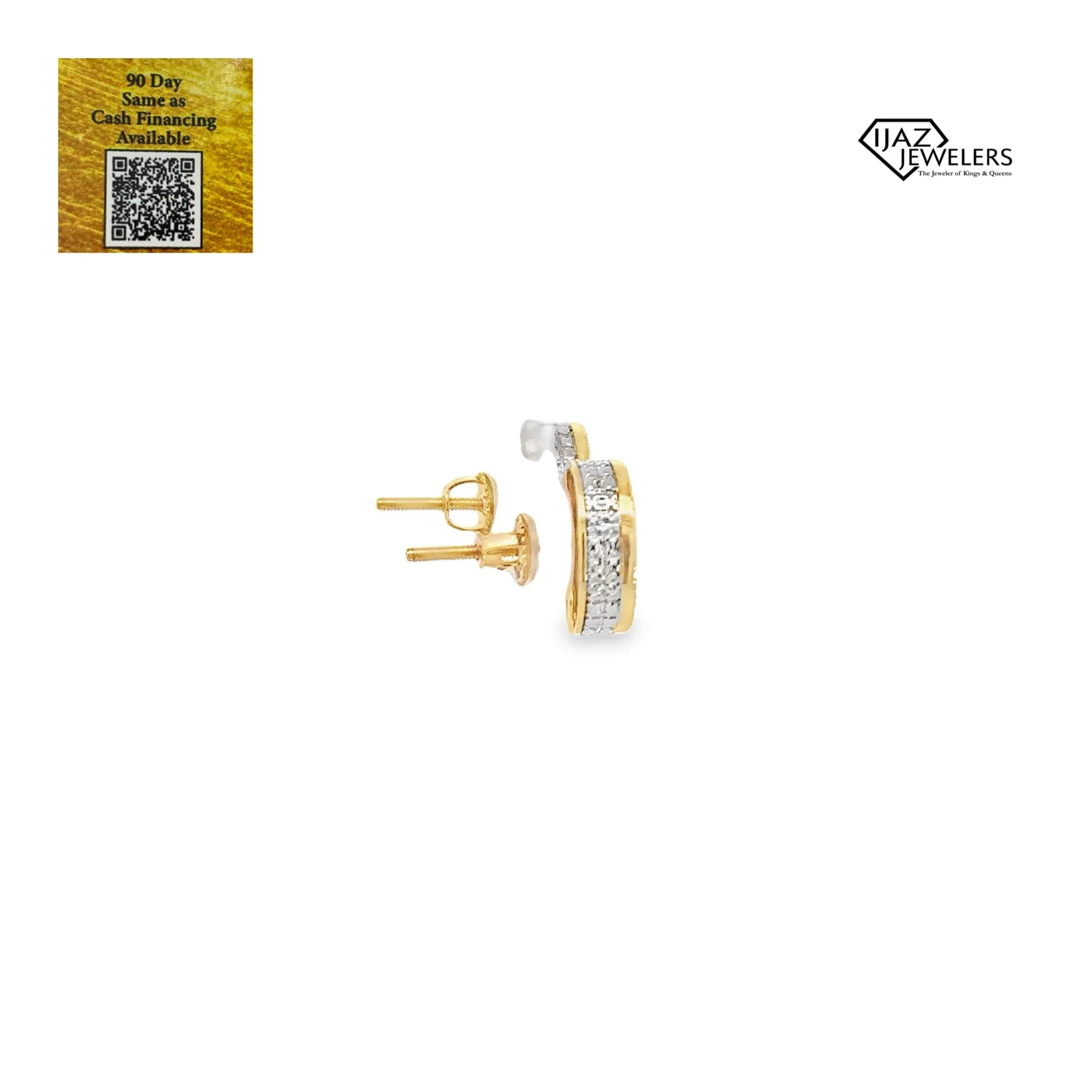 10K Gold 0.34 CTW Diamond Earrings