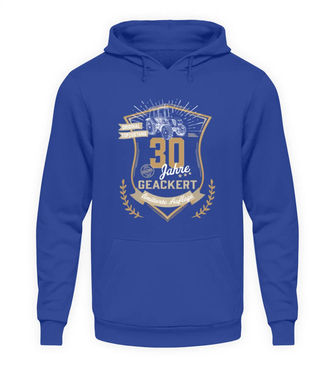 30 Jahre geackert - Geburtstag Landwirt  - Unisex Kapuzenpullover Hoodie