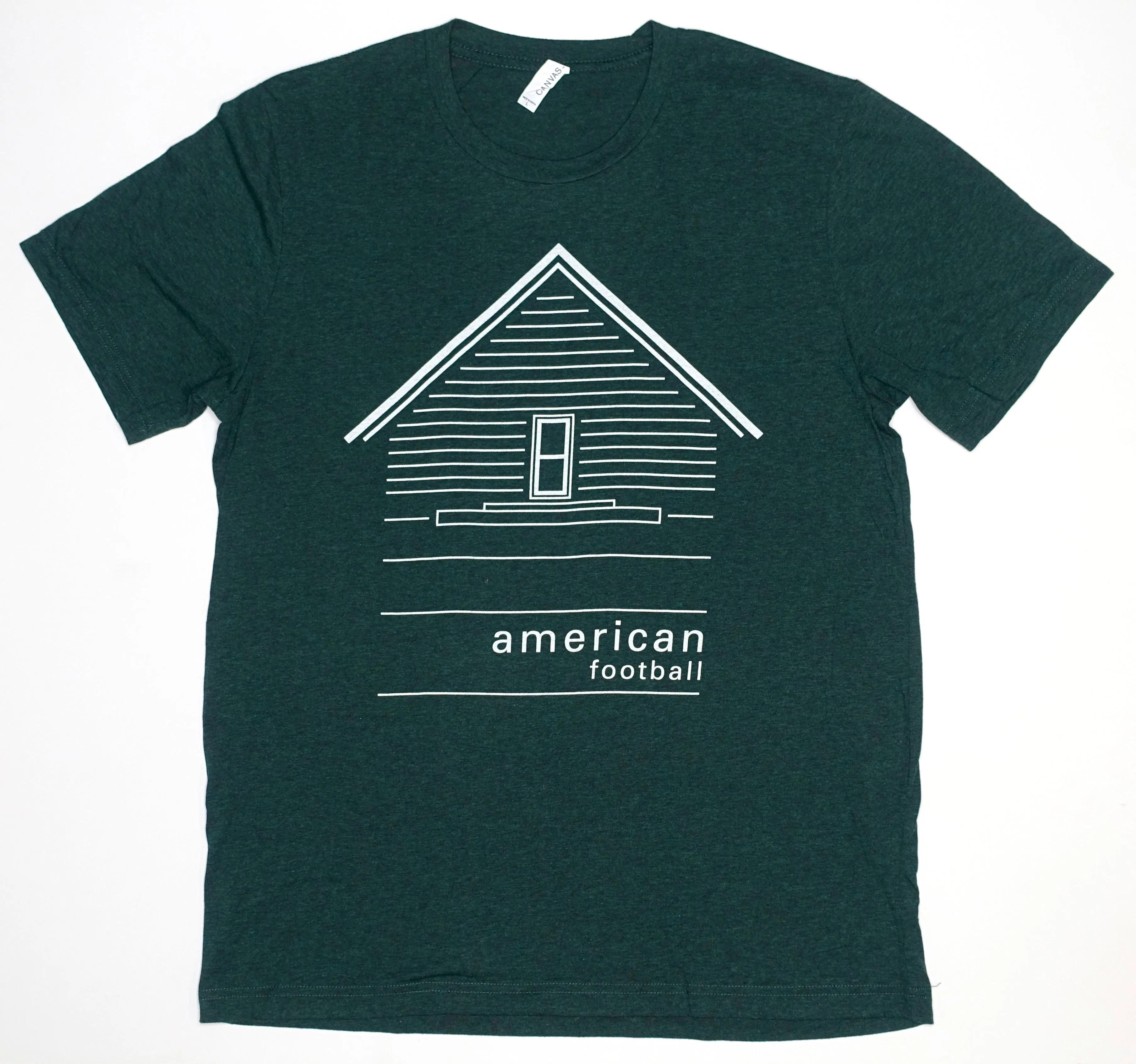 American Football - Stay Home Tour Shirt Size Large (Green)