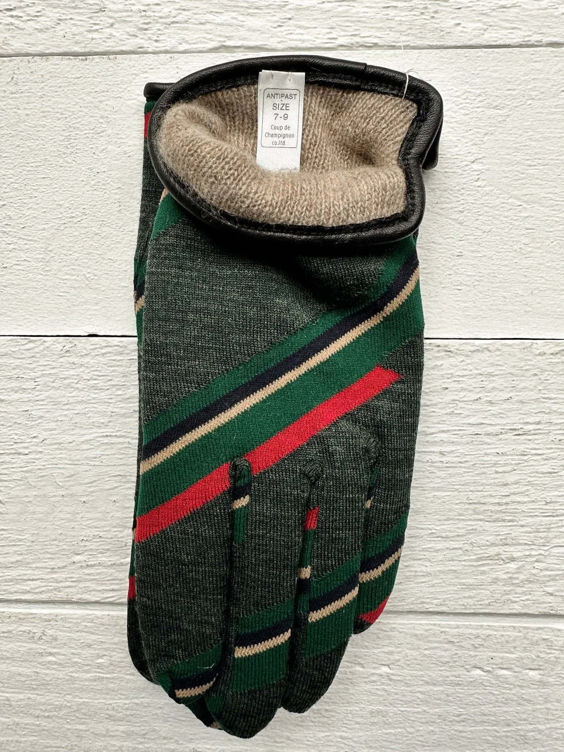 ANTIPAST -  Regiment Cashmere Lined Gloves in