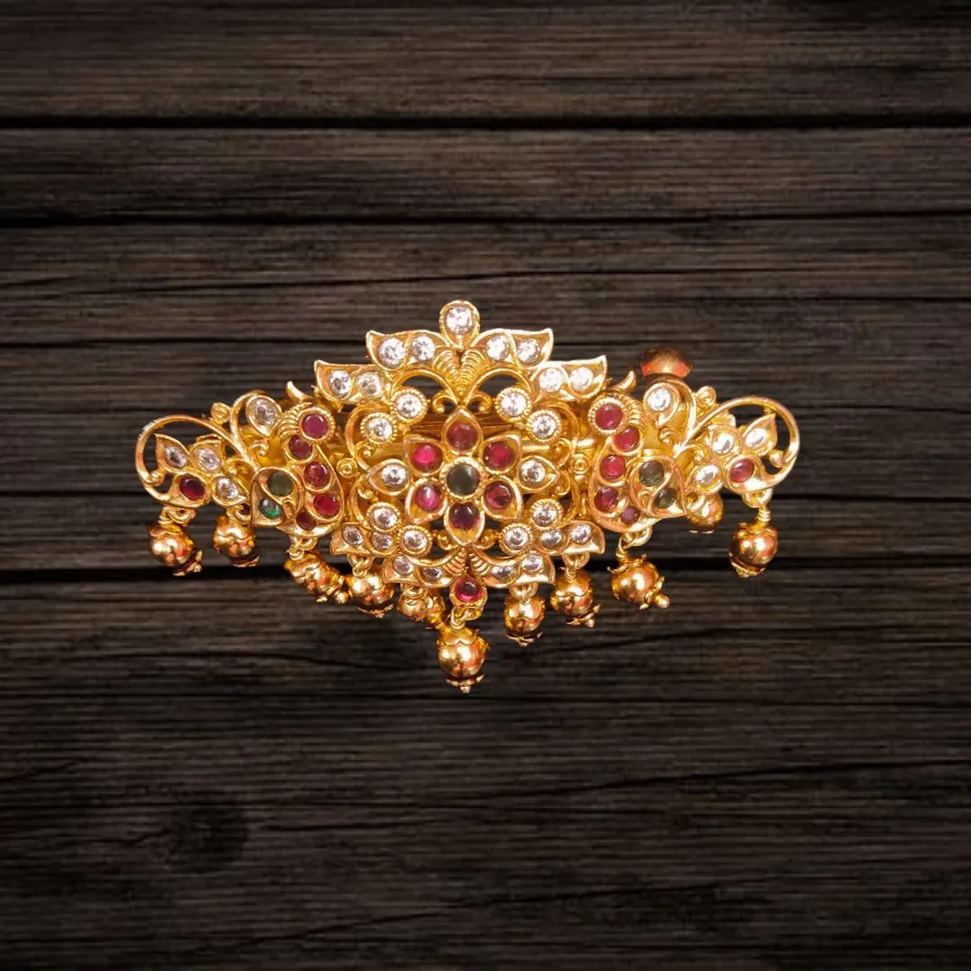 Antique Cz Hair Clip By Asp Fashion Jewellery