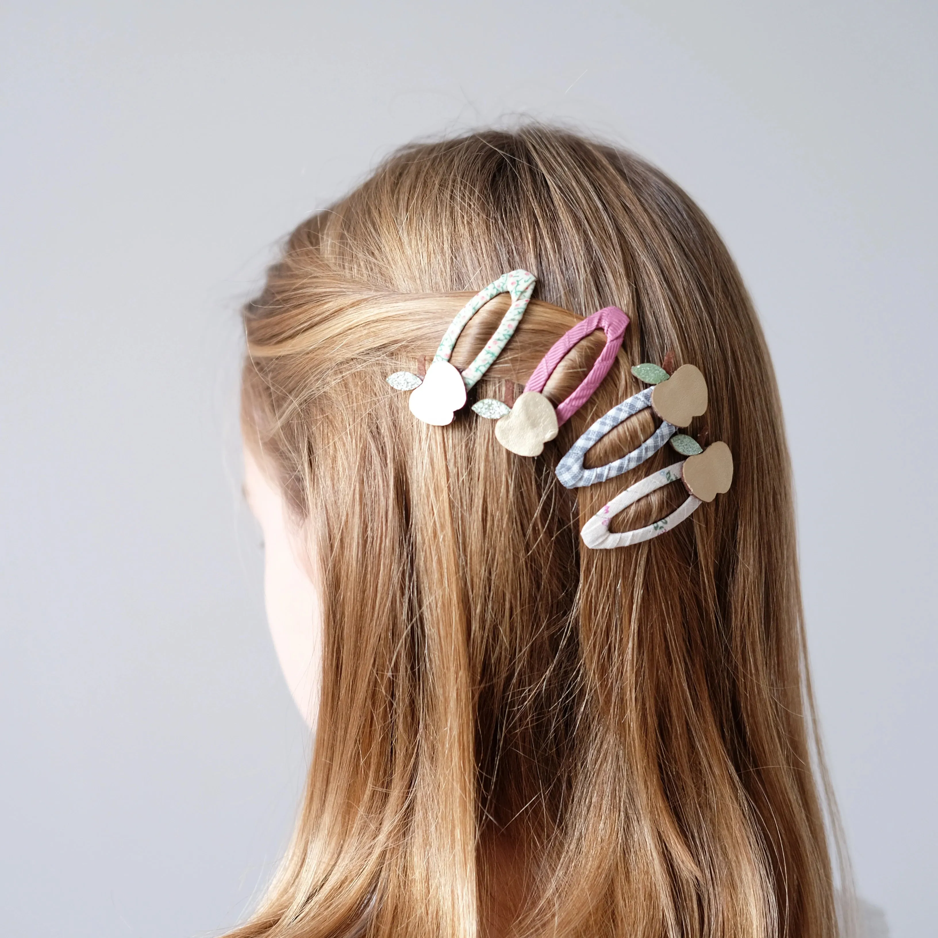 Apple Hair Clip