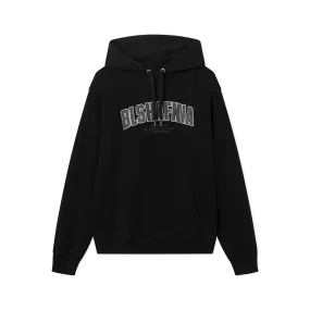 Backstage Applique Hoodie - Black