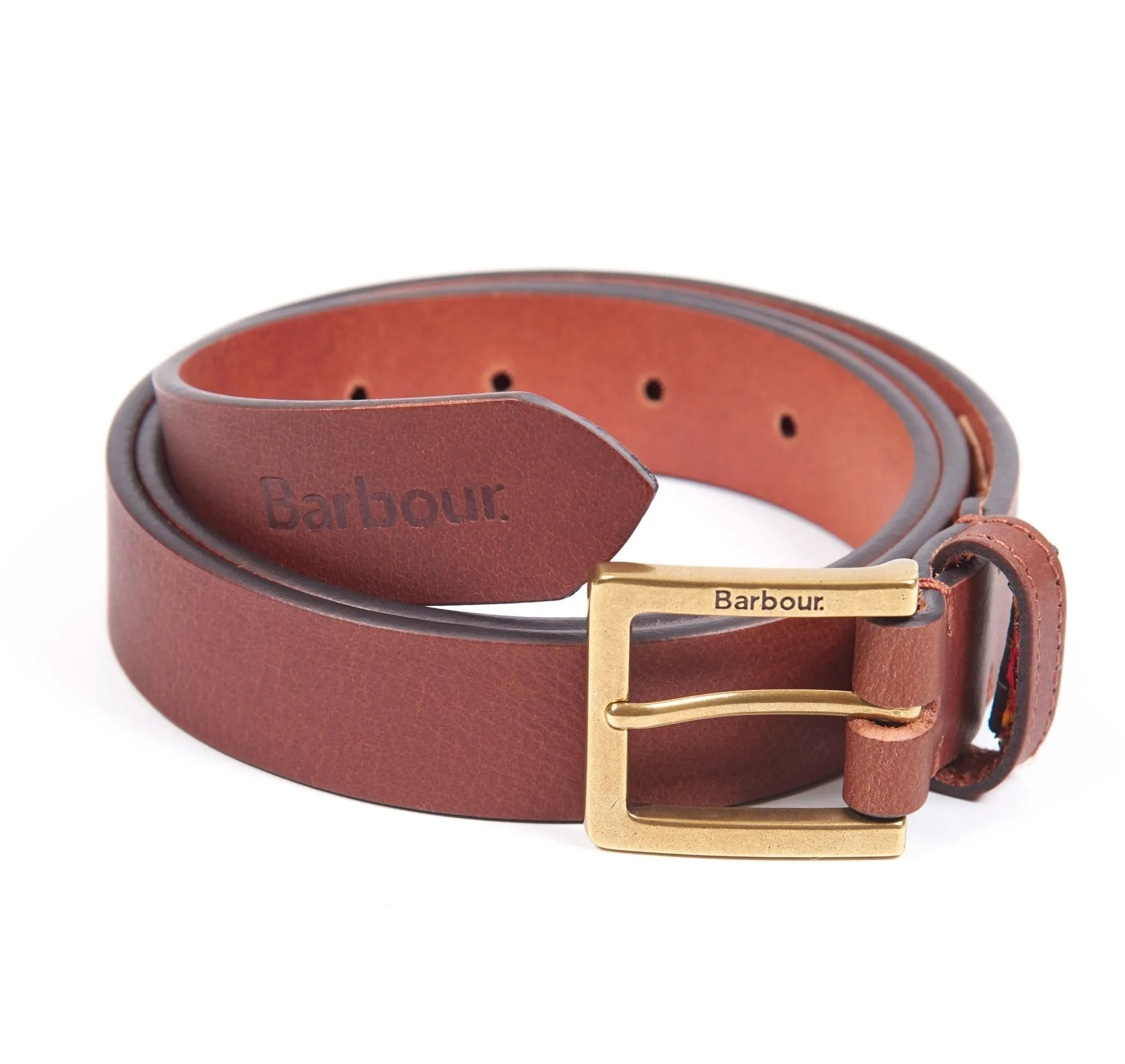 Barbour Mens 'Pull Up' Leather Belt