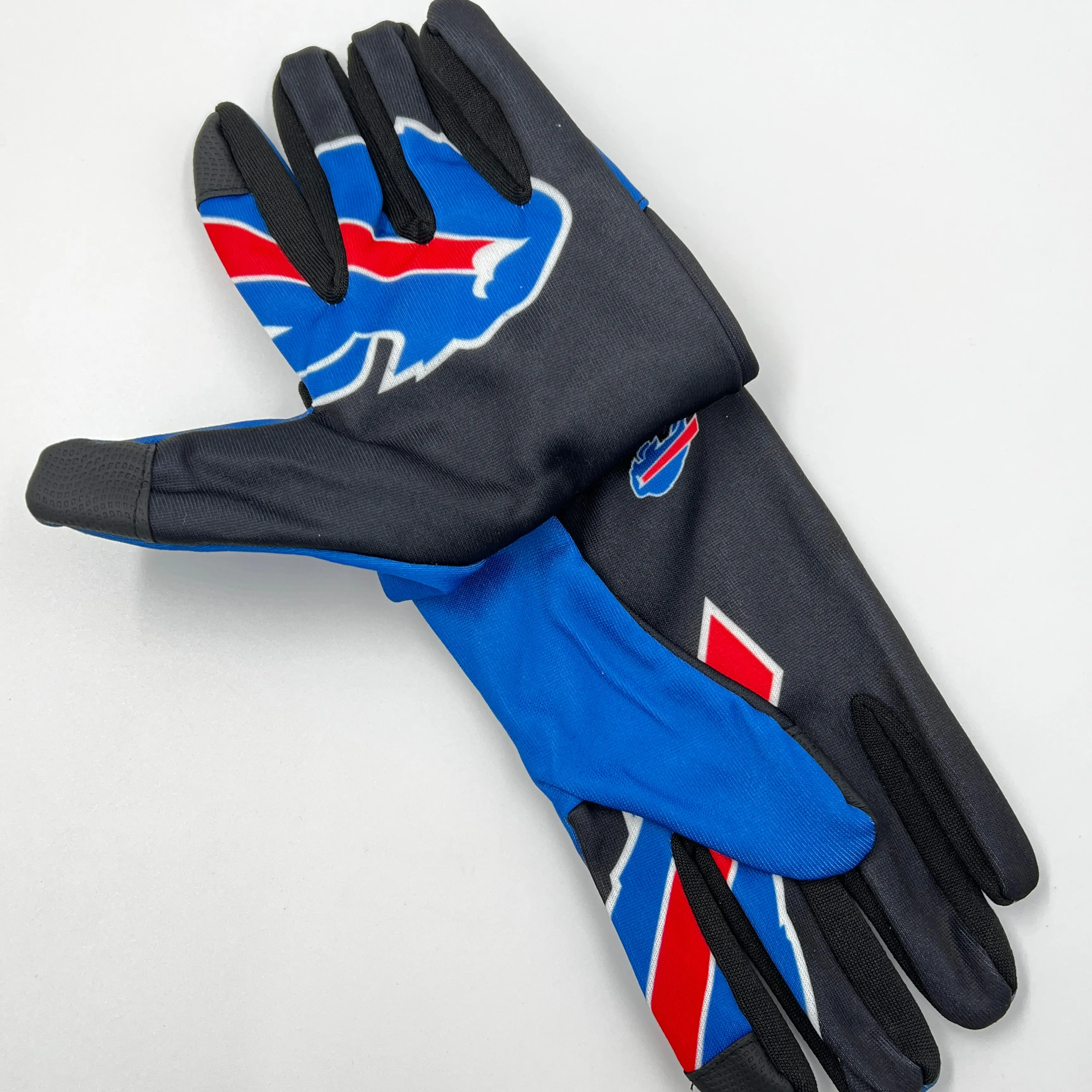 Buffalo Bills Royal and Black Texting Gloves