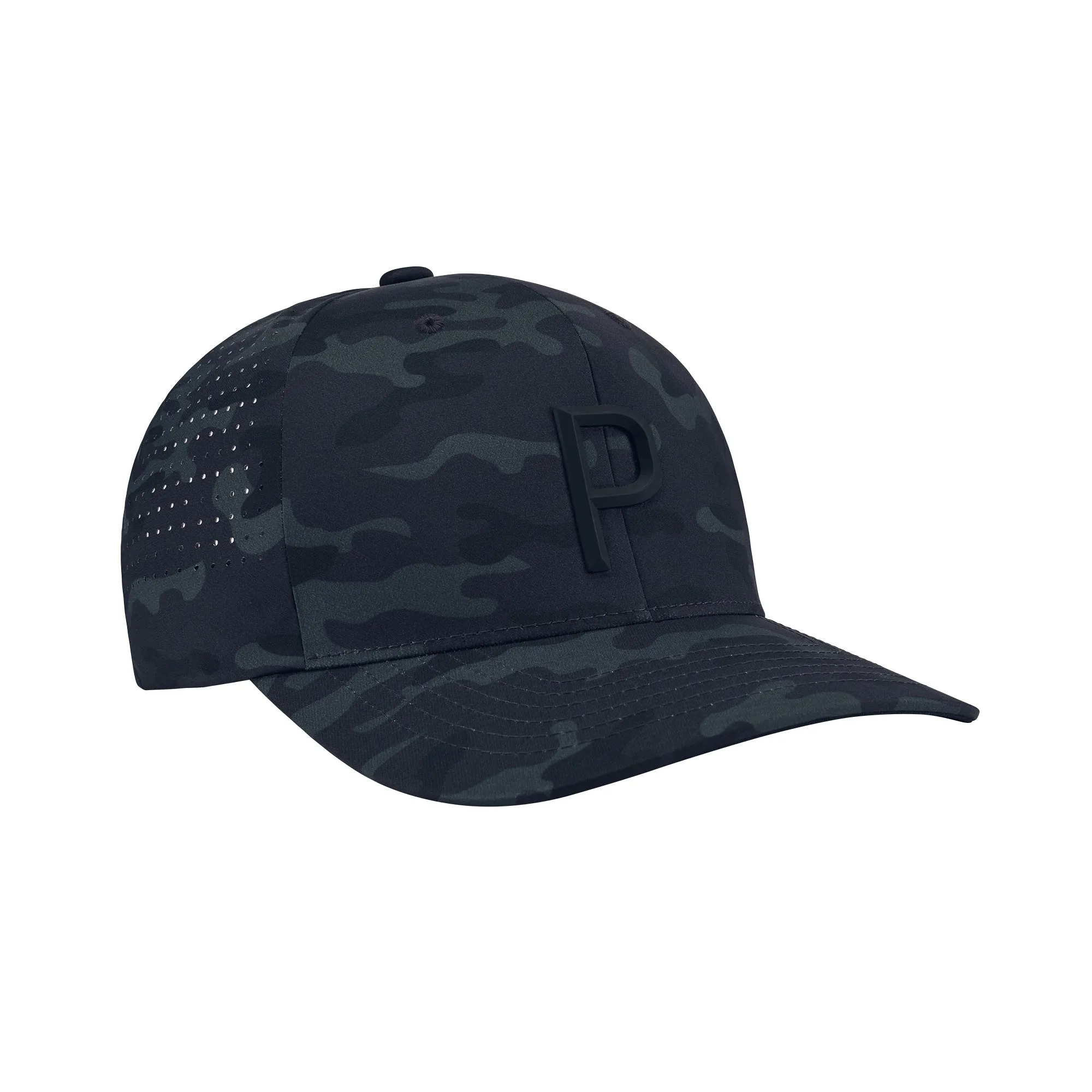 Camo Tech P Snapback Cap