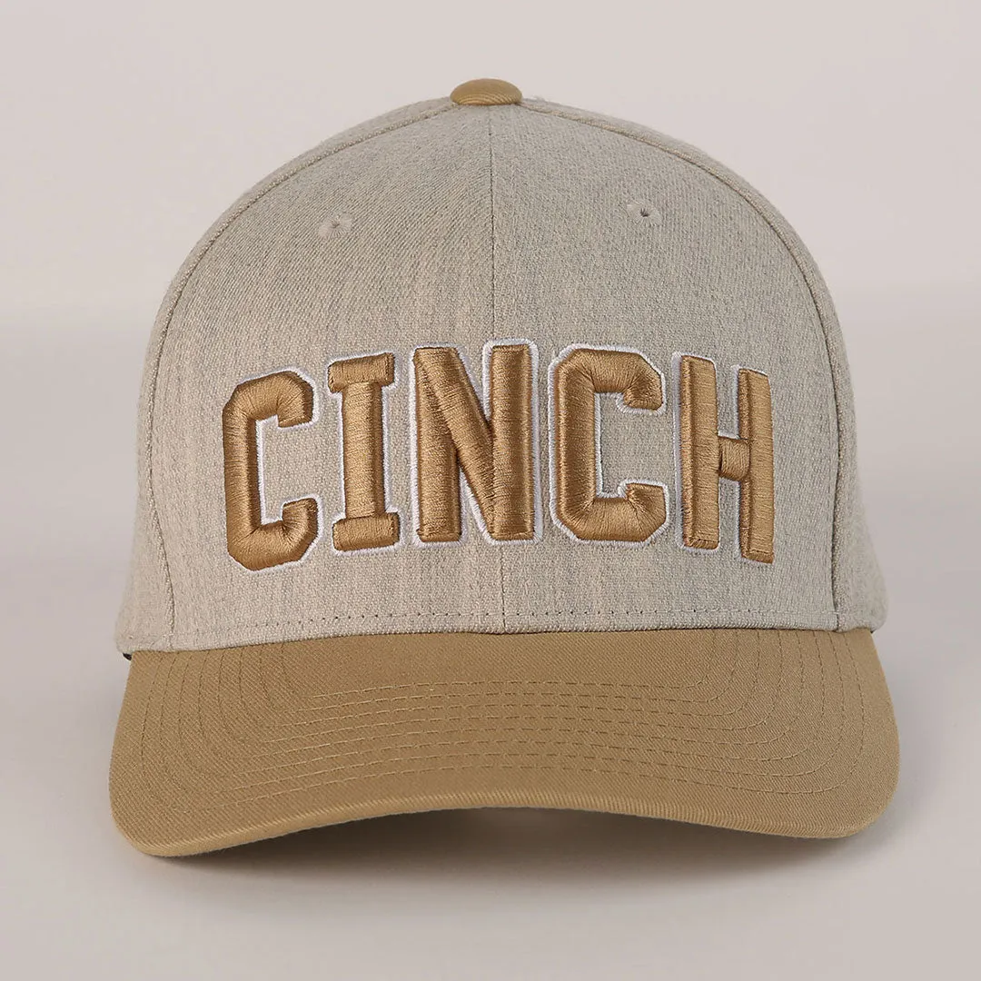 Cinch Khaki Fitted FlexFit Cap