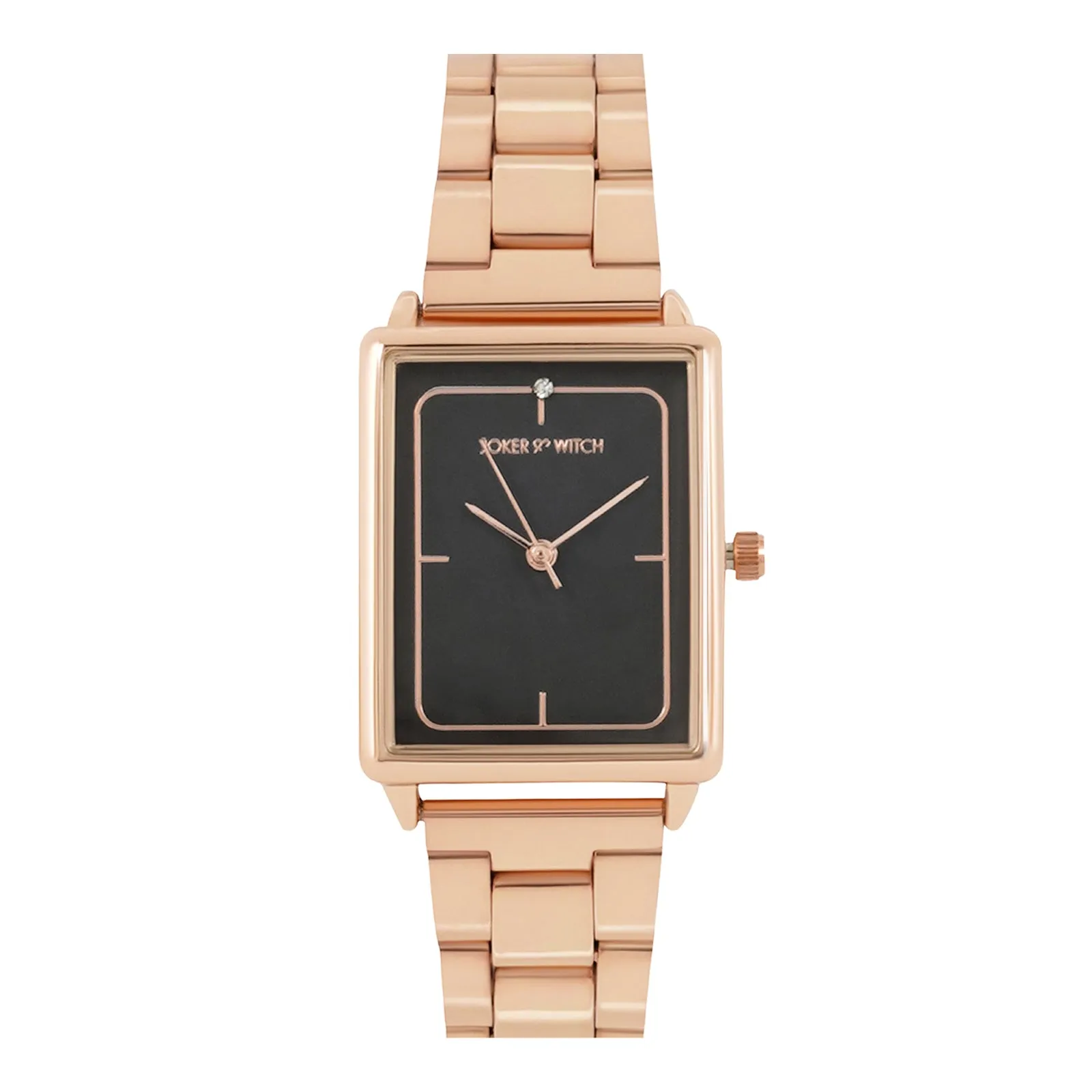 Elodie Rosegold Watch Bracelet Stack