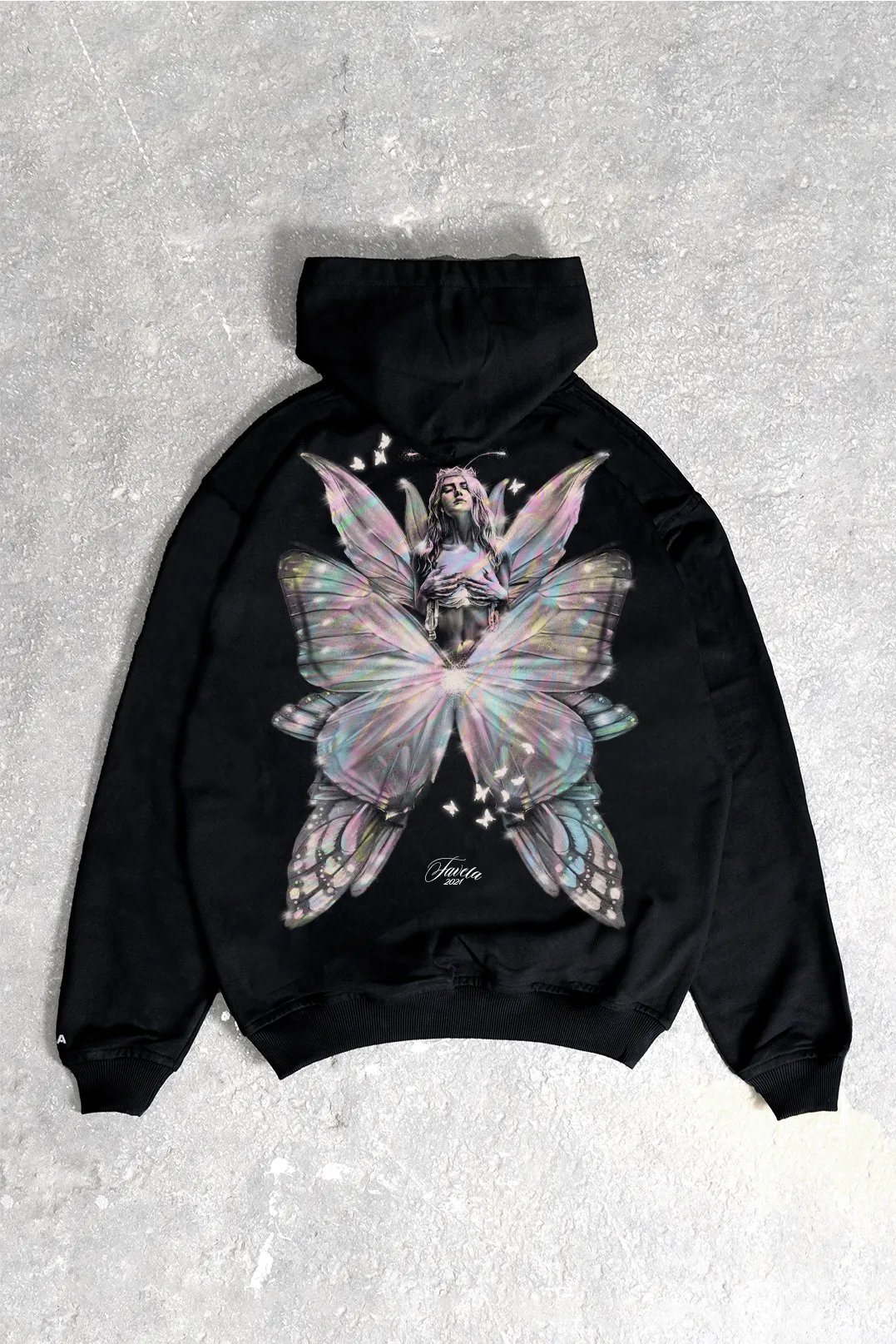 FAIRY BLACK HOODIE