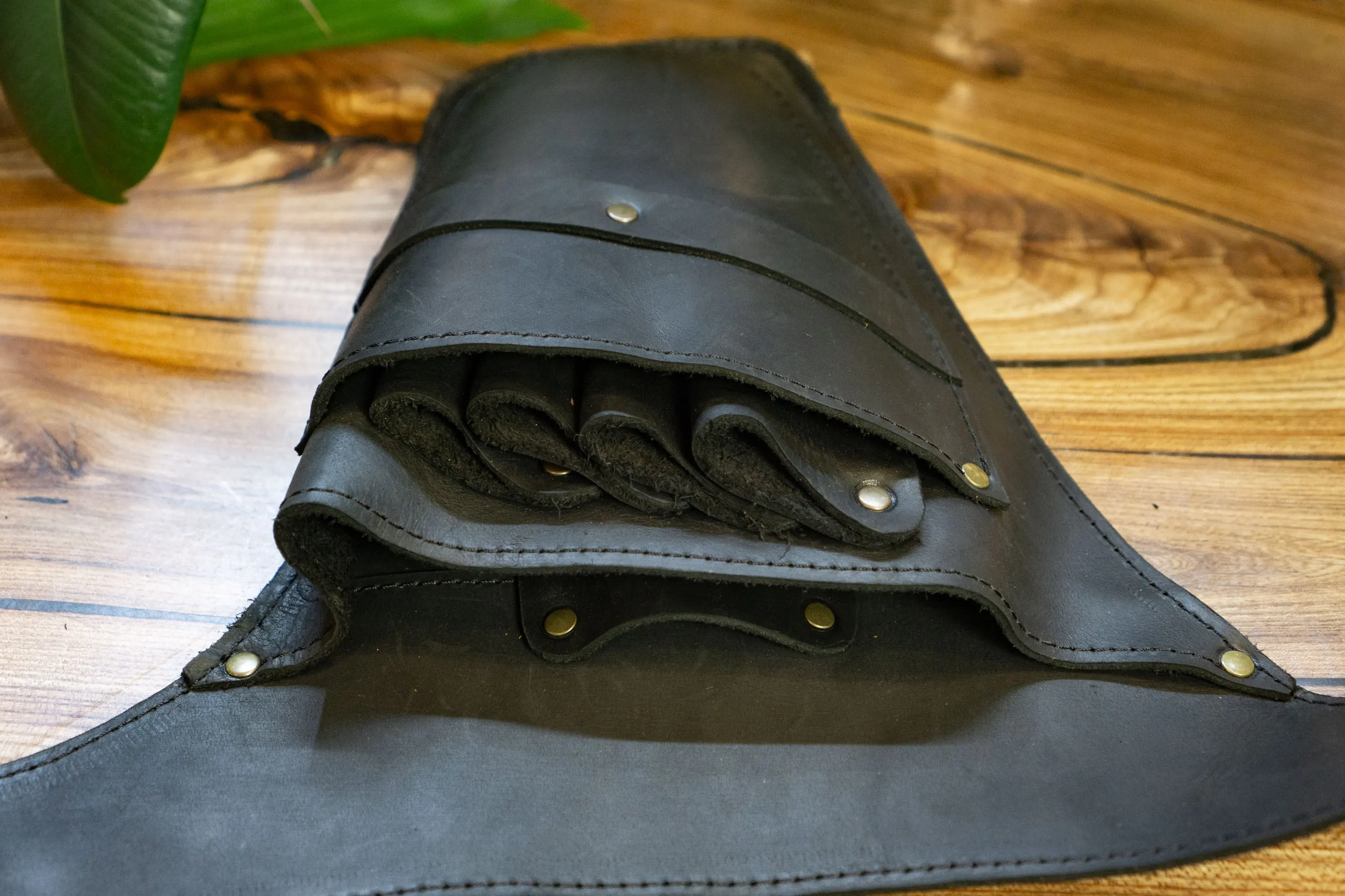 Florist leather tool belt | Hairdresser Scissors Bag | Handcrafted gift