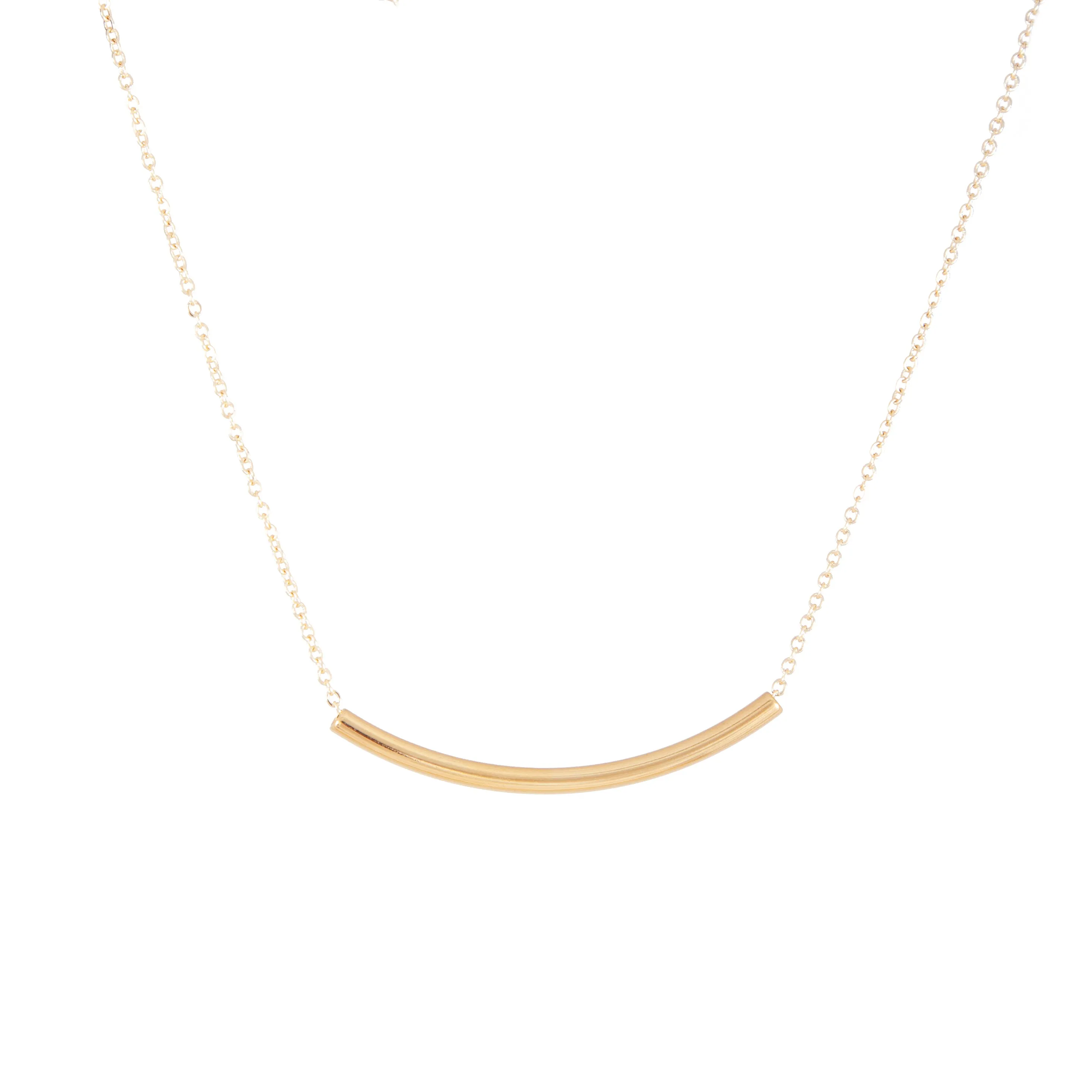 Gold Filled Barre Necklace