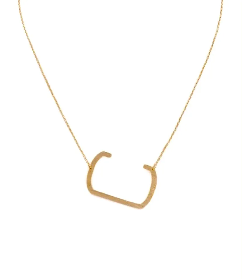 Gold Letter Necklace