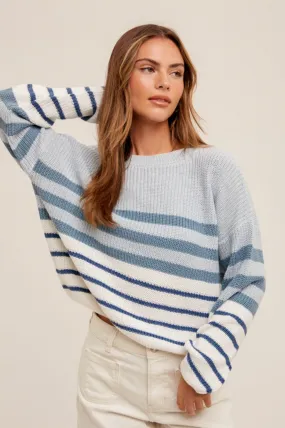 Iris Striped Knit Sweater