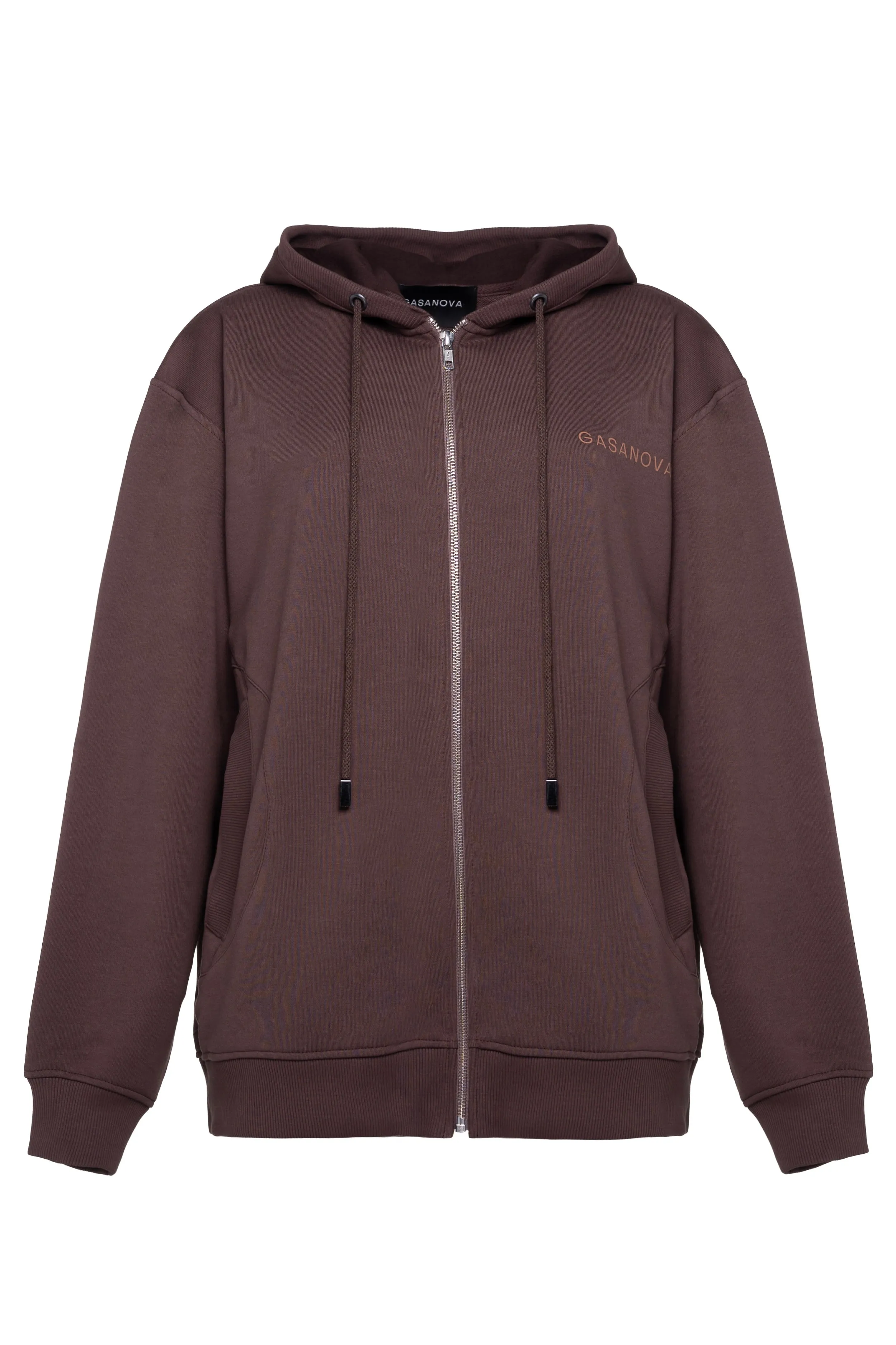 Knitwear Zip Hoodie