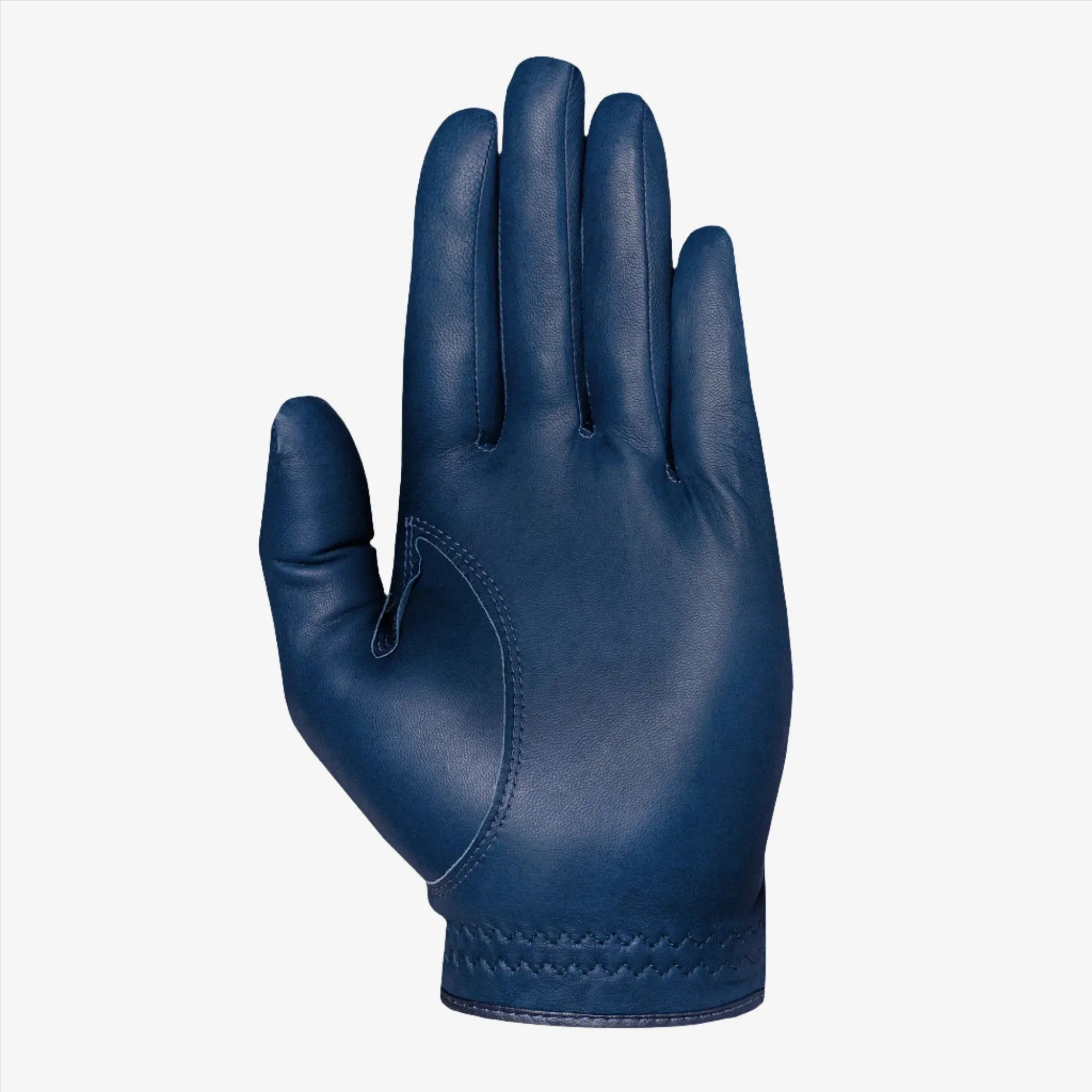 Navy Blue Cabretta Leather Golf Glove 3 PACK