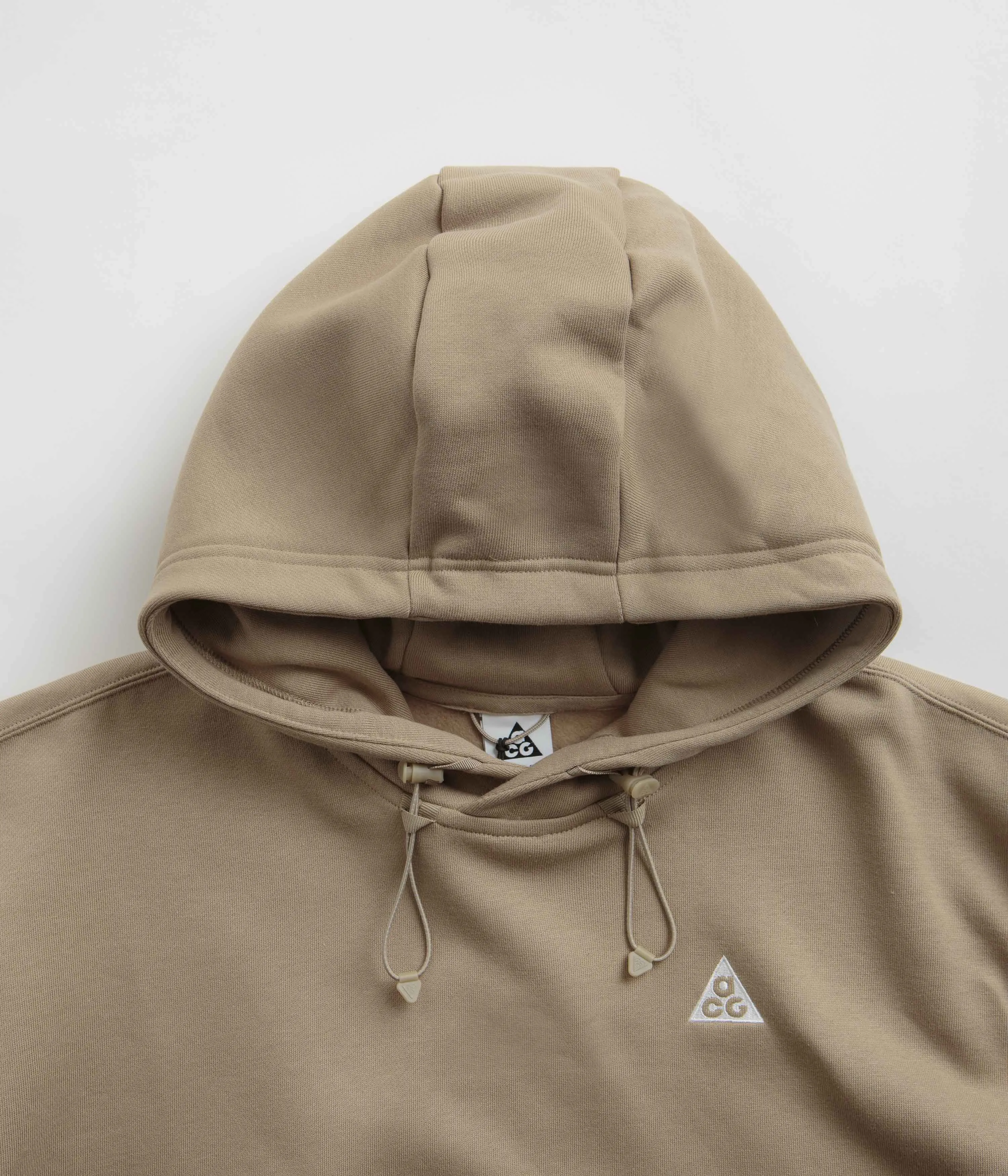 Nike ACG Tuff Fleece Hoodie - Khaki / Summit White / Summit White