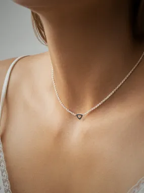 Oval Charm Choker