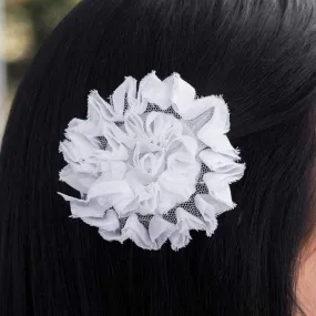 Perfect Day For A Picnic White Hair Clip