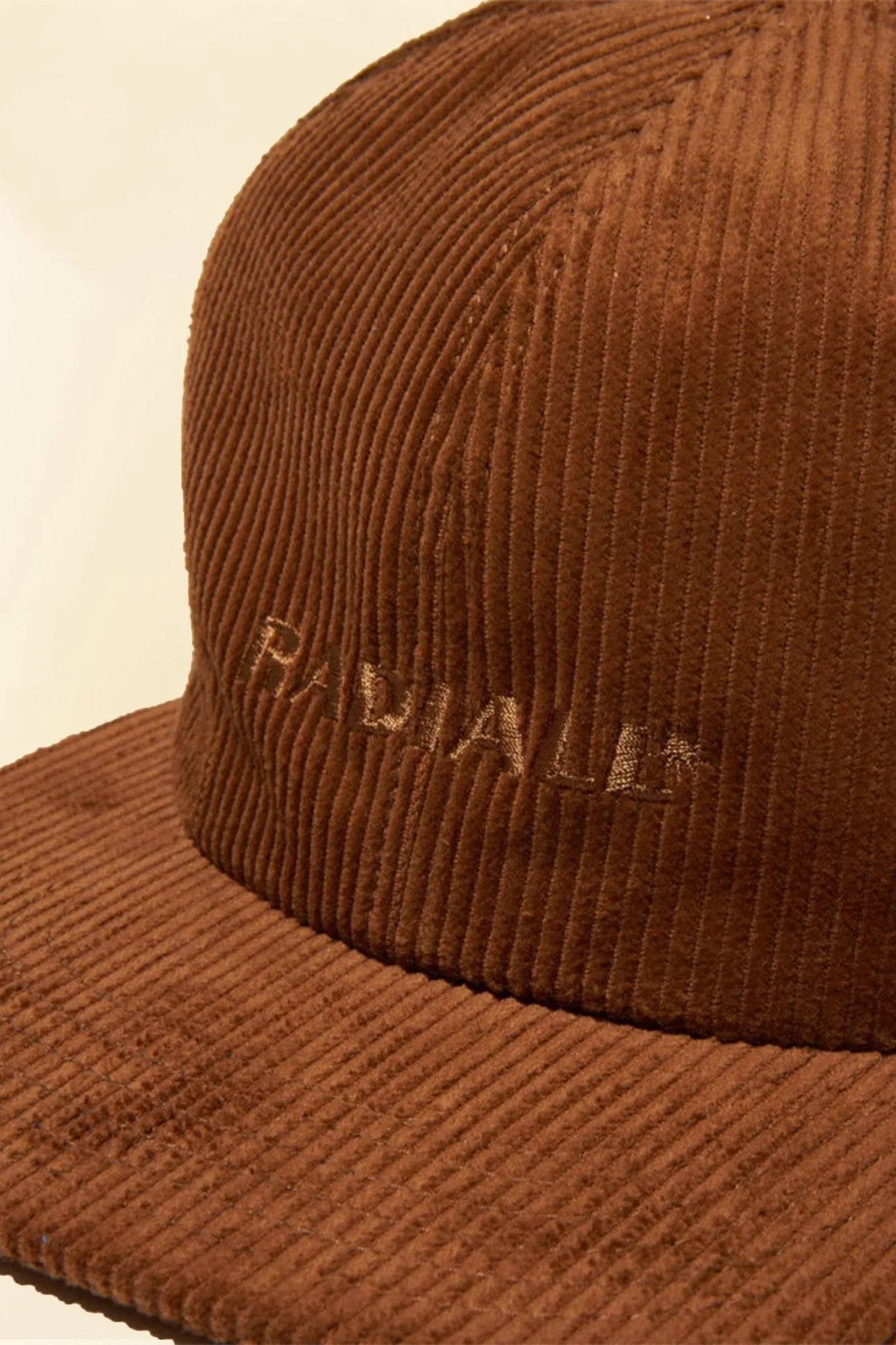 Radiall Motown Corduroy Baseball Cap - Root Beer