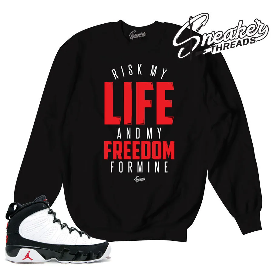 Retro 9 OG My Life Sweater