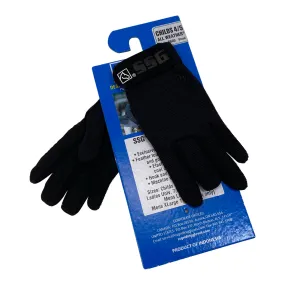 SSG All Weather Riding Gloves in Black - Children's 4/5