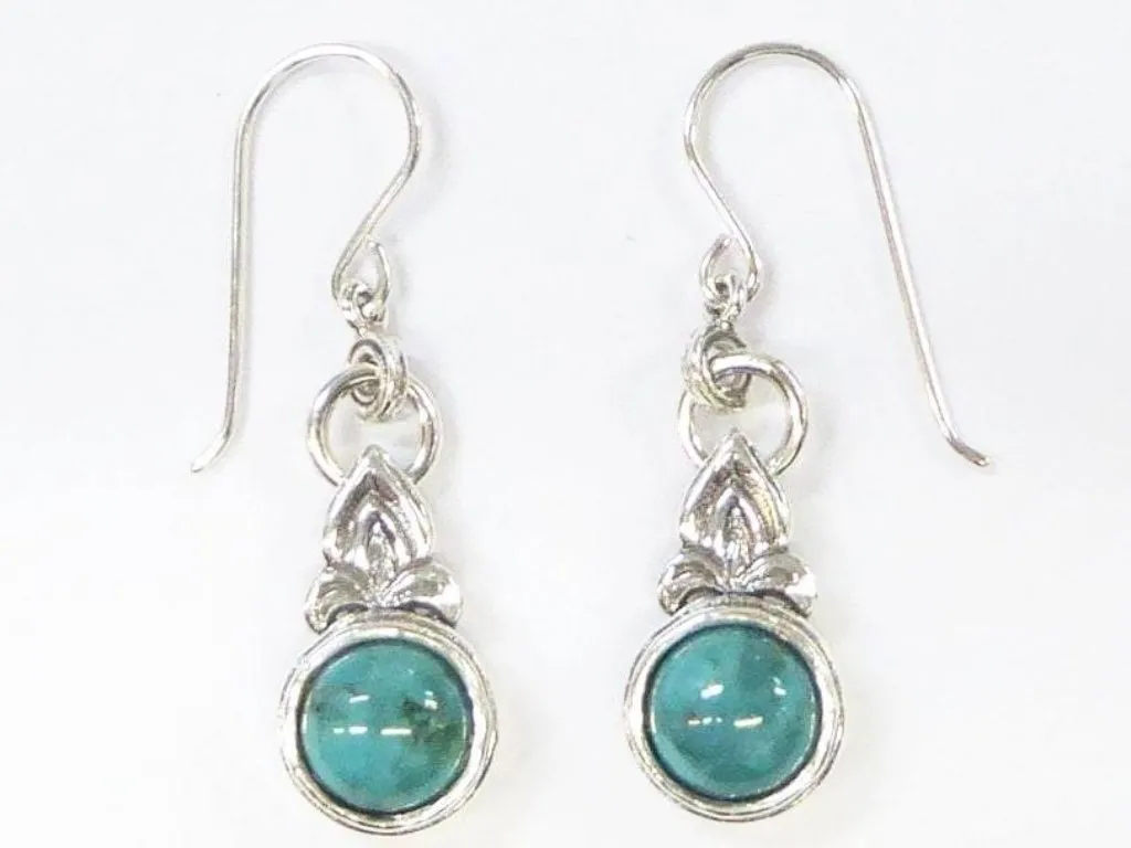 Sterling Silver Earrings for Woman dangling Turquoise Earrings, Garnets, Lapis, amethyst, opal