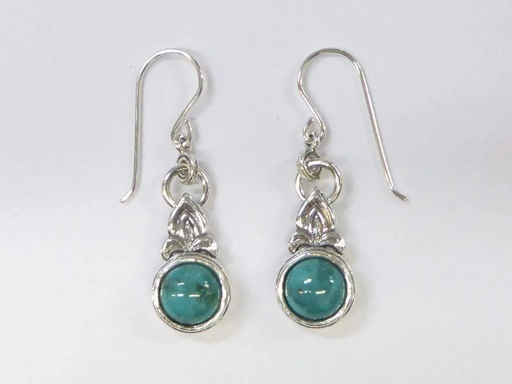 Sterling Silver Earrings for Woman dangling Turquoise Earrings, Garnets, Lapis, amethyst, opal