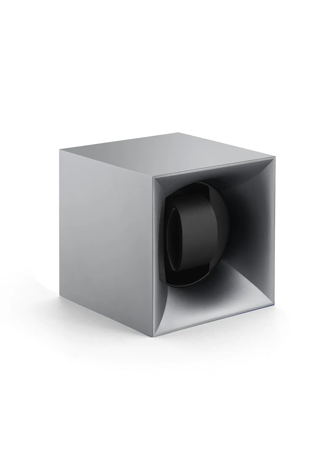 SwissKubiK Single Startbox Silver Watch Winder