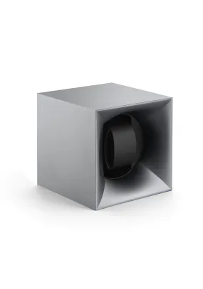 SwissKubiK Single Startbox Silver Watch Winder