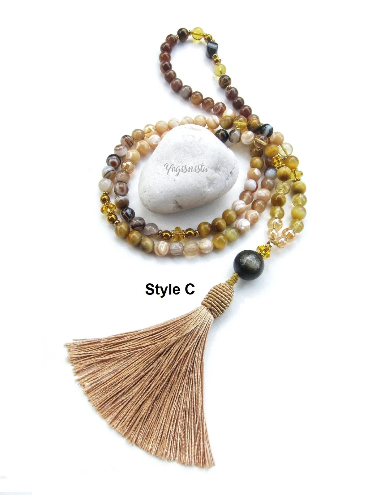 The Goddess Mala Beaded Necklace