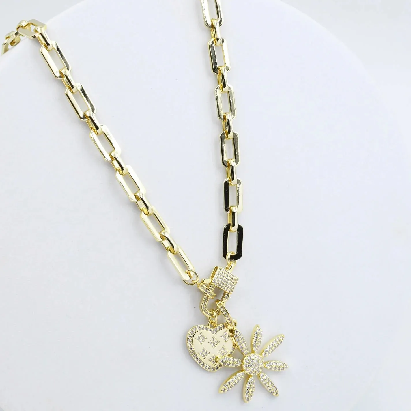 Treasure Jewels - Margarita Heart Necklace - 2 Colors  - PREORDER