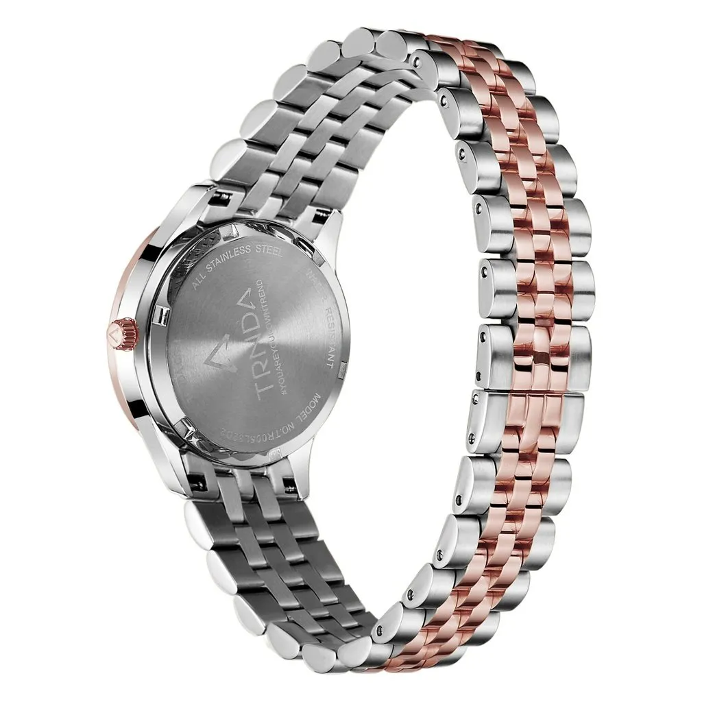 Trnda Stainless Steel Analog Women's Watch TR005L31D3-E2S7