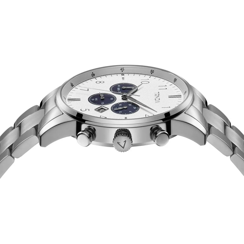 Trnda Stainless Steel Chronograph Men's Watch TR001G2S1-A12S