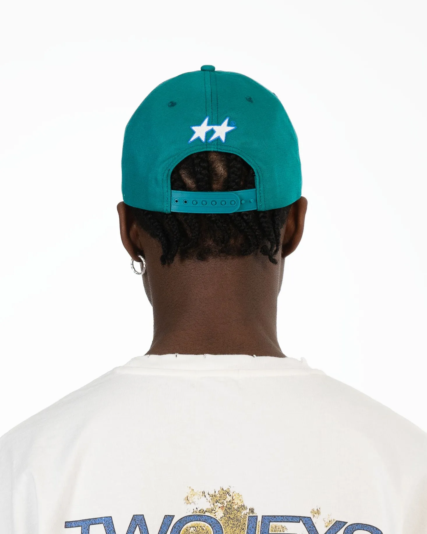 Twojeys Cursive Green Cap