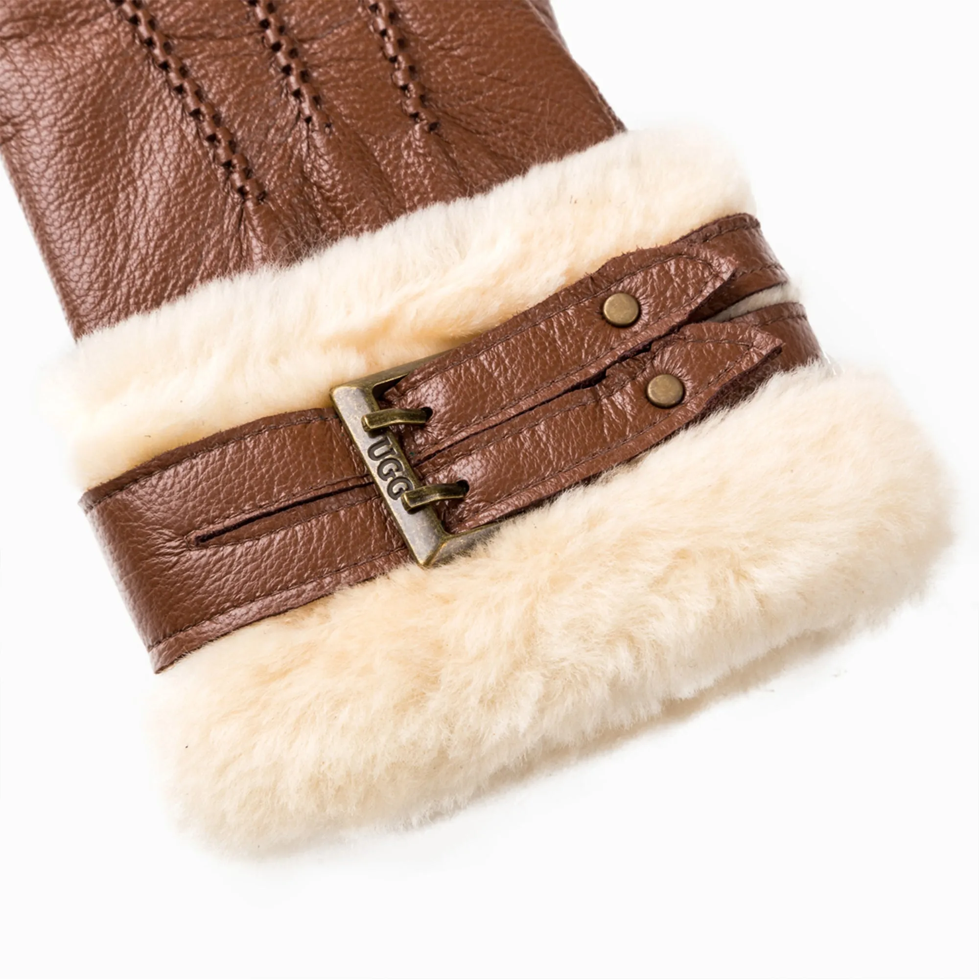 UGG Premium Lambskin Cuff Gloves