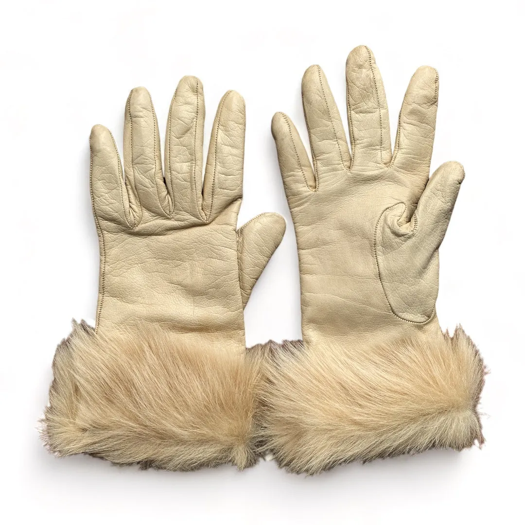 Vintage Leather Gloves