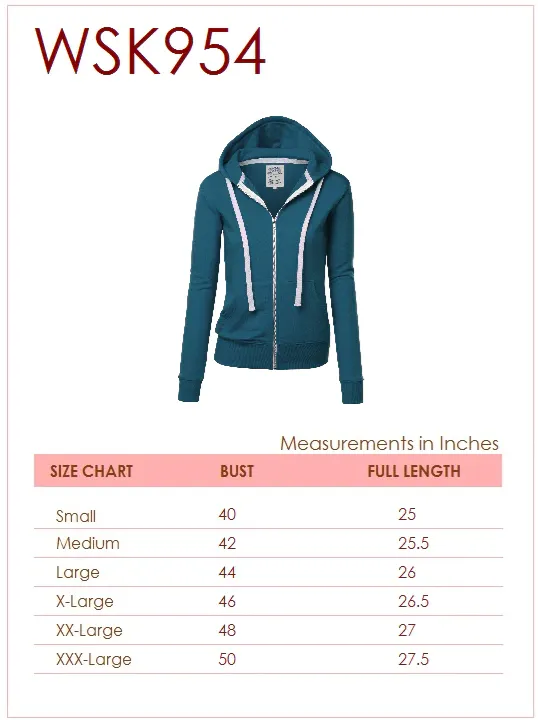 Women's Active Casual Zip-up Hoodie Long Sleeve Lightweight Sweatshirt